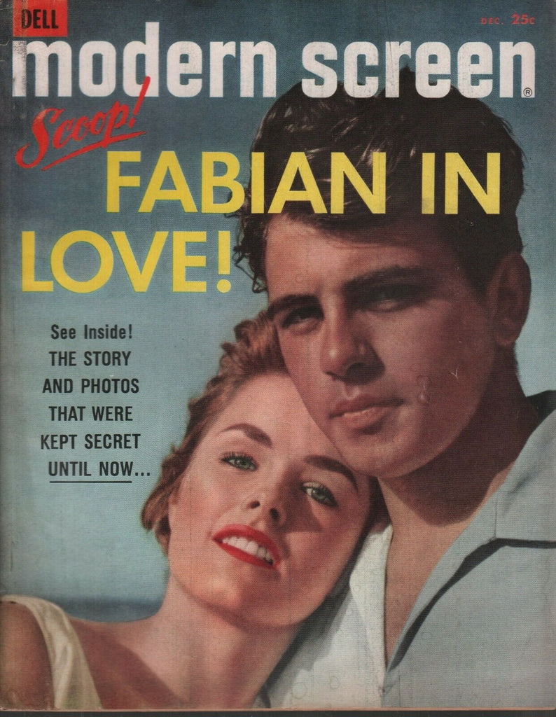 Modern Screen December 1959 Fabian Elvis Presley Rick Nelson 110119AME