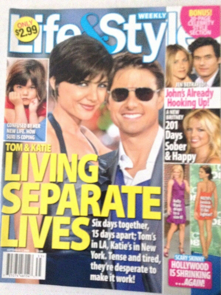 Life & Style Magazine Tom Cruise & Katie Holmes September 1, 2008 081117nonrh
