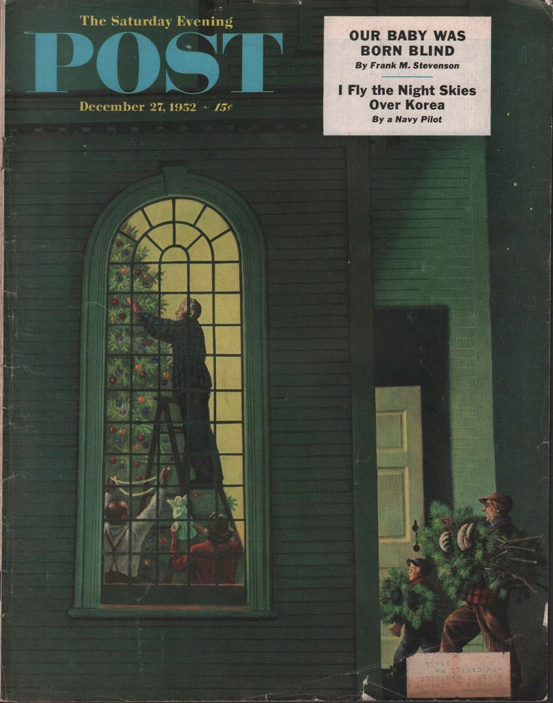 Saturday Evening Post December 27 1952 Frank M Stevenson w/ML 101618DBE