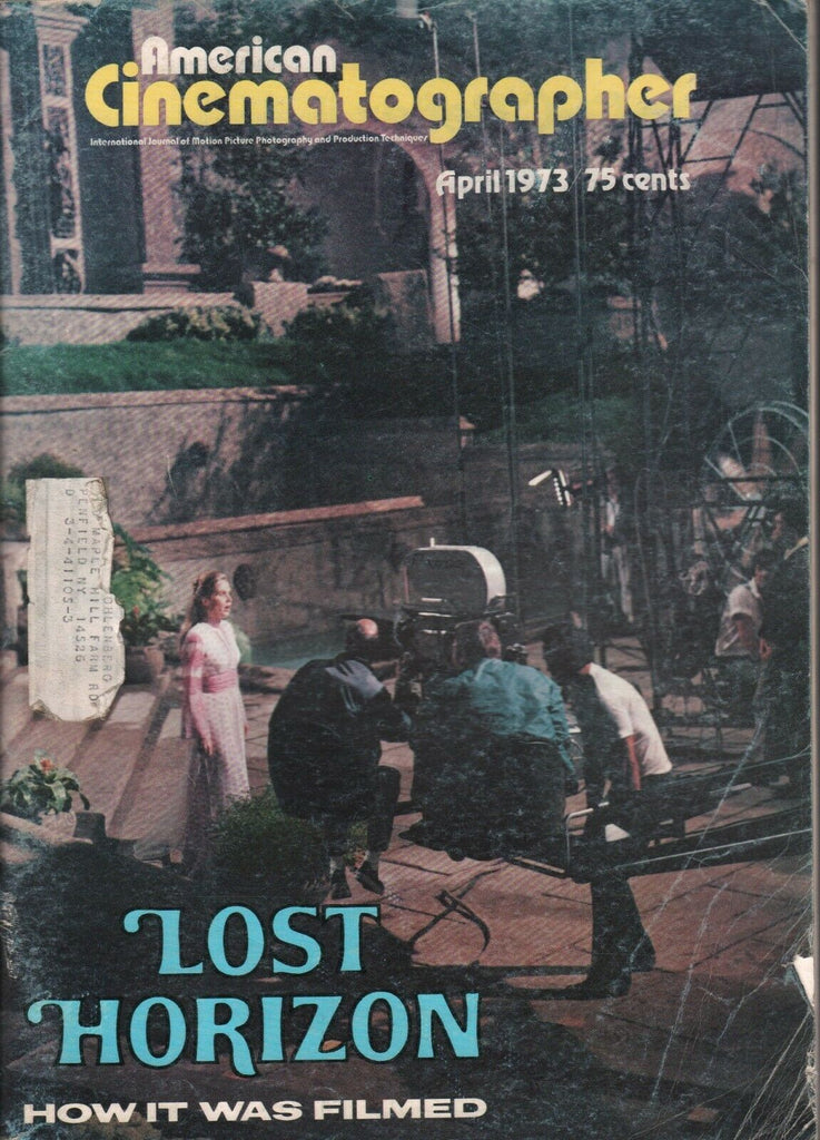 American Cinematographer April 1973 Lost Horizon How it was Filmed 010620AME2