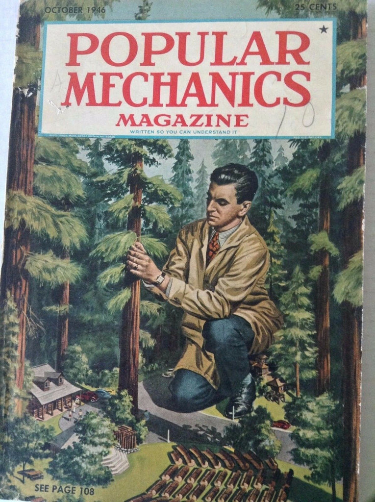 Popular Mechanics Magazine Power From Atoms October 1946 082917nonrh