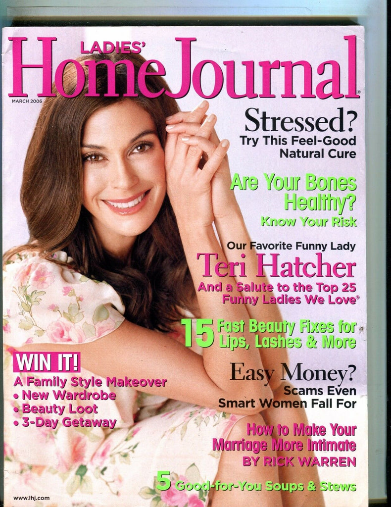 Ladies' Home Journal Magazine March 2006 Teri Hatcher EX No ML 051117nonjhe
