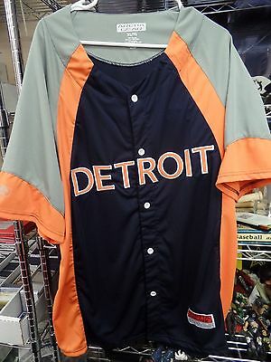 Detroit Tigers Authentic Arena Gear NWT Baseball Jersey Size XL MLB 042816ame3