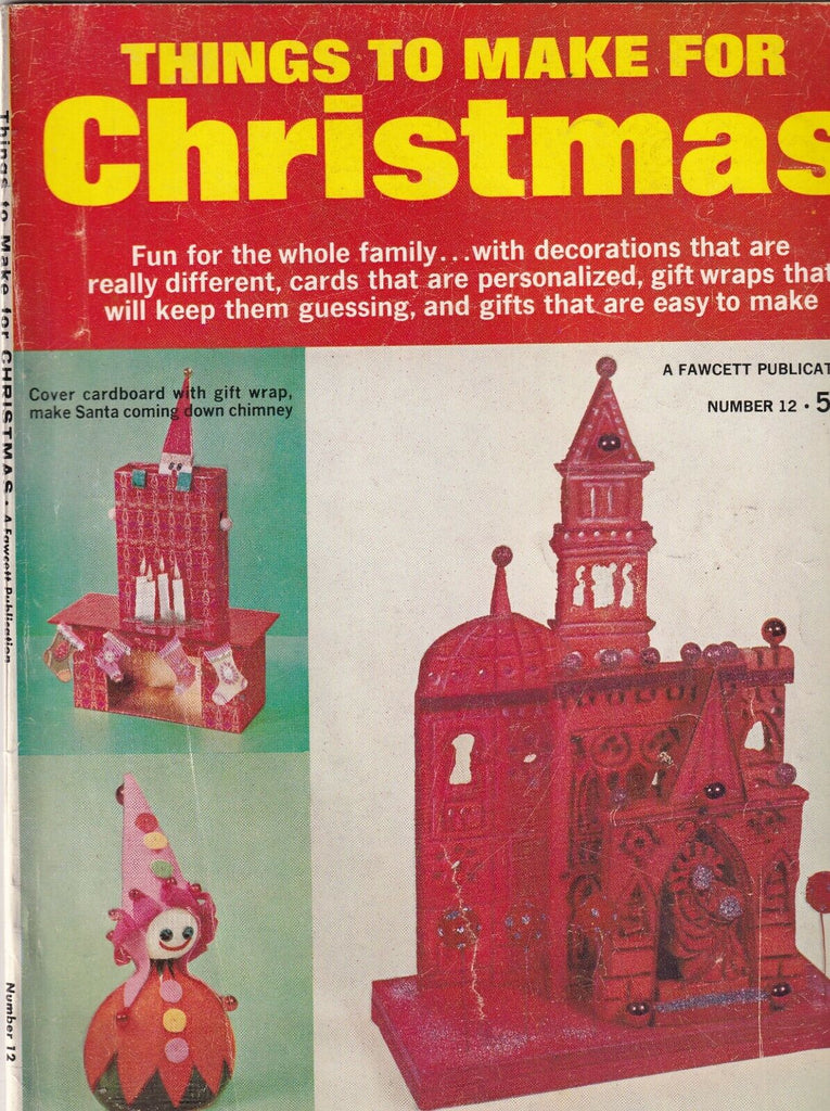 Things To Make For Christmas Mag No.12 1968 100119nonr