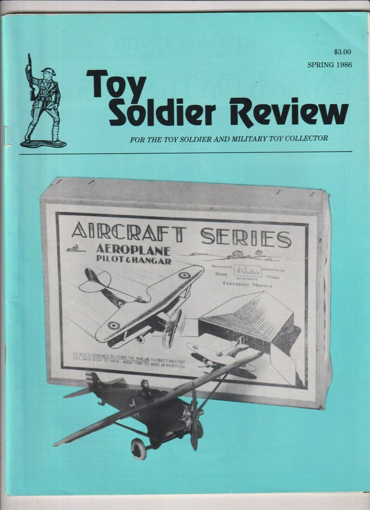 Toy Soldier Review Mag Aeroplane Pilot & Hangar Spring 1986 021020nonr