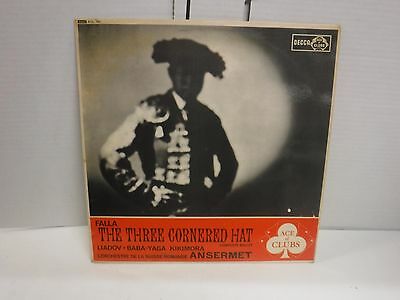 Falla The Three Cornered Hat Ballet DECCA Ace of Club MONO ACL-182 VG 071516DBE