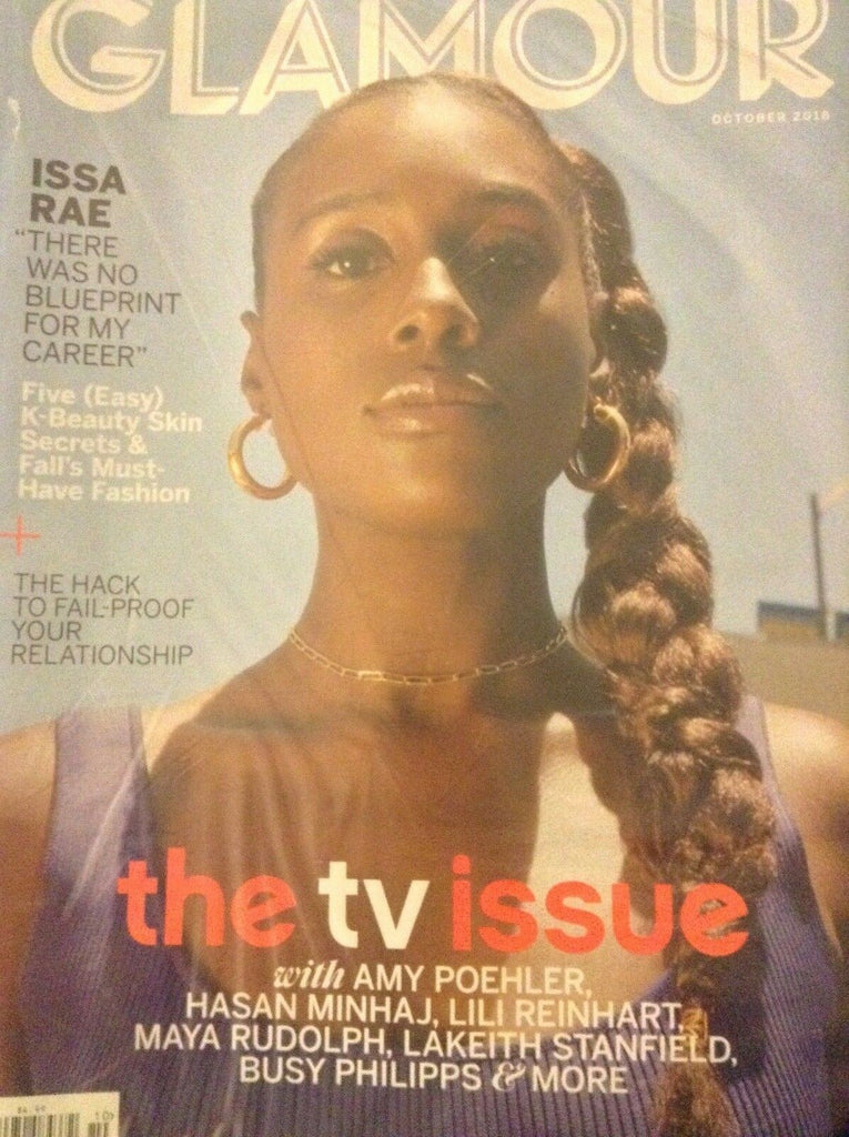 Glamour Magazine Issa Rae Tv Issue October 2018 SEALED 111518nonrh