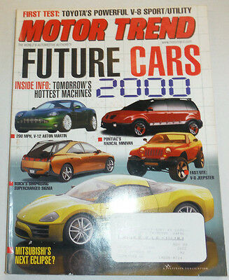 Motor Trend Magazine Pontiac's Radical Minivan Aston Martin April 1998 012115R