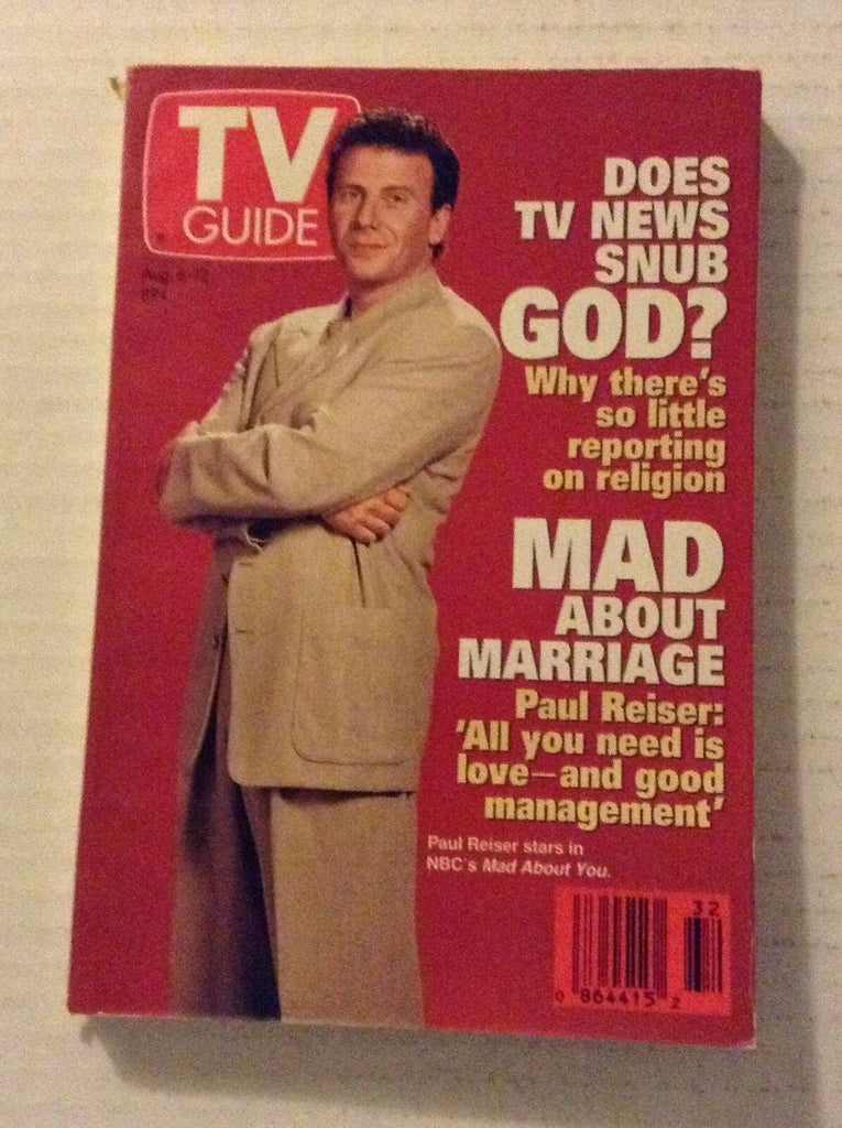 Tv Guide Magazine Paul Reiser Mad About You August 6-12 1994 021417RH