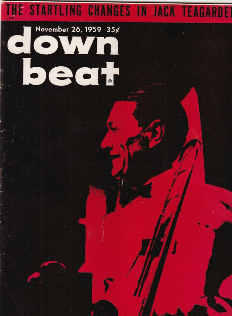 Down Beat Mag Jack Teagarden Ornette Coleman November 26, 1959 101219nonr