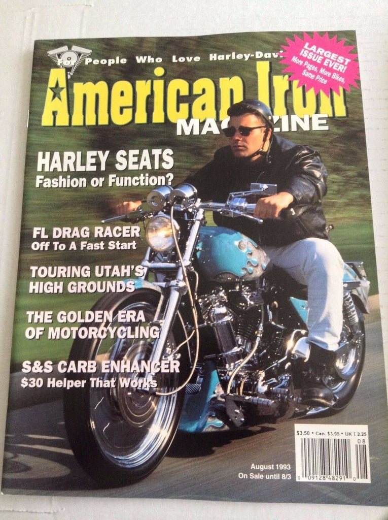 American Iron Magazine FL Drag Racer August 1993 032317NONRH