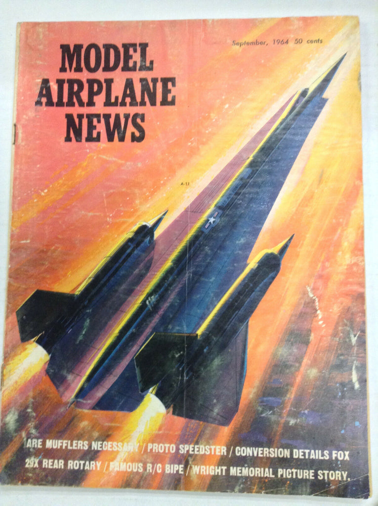 Model Airplane News Magazine Are Mufflers Necessary September 1964 041517nonrh