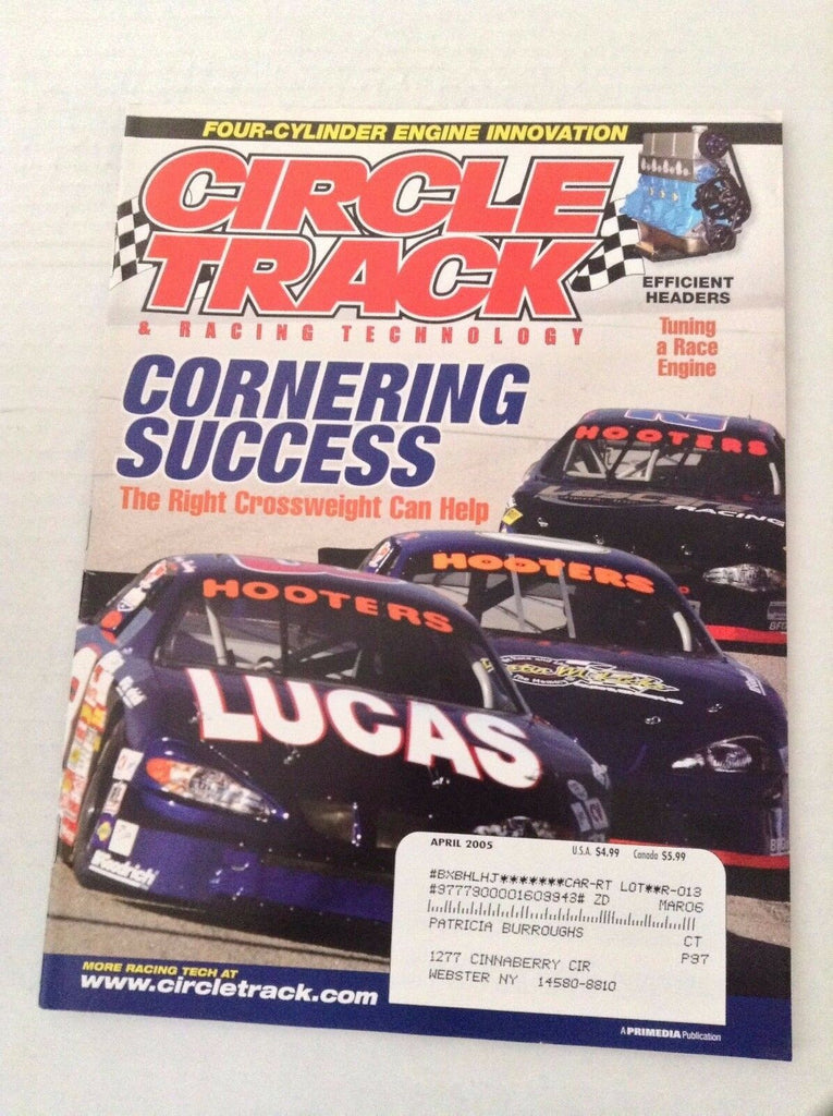 Circle Track Magazine The Right Crossweight Can Help April 2005 040517NONRH