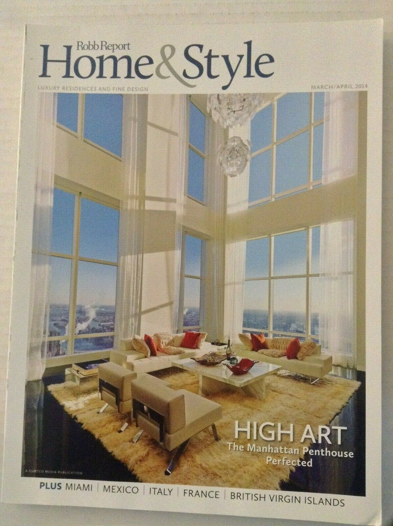 Robb Report Home & Style The Manhattan Penthouse March/April 2014 032119nonrh