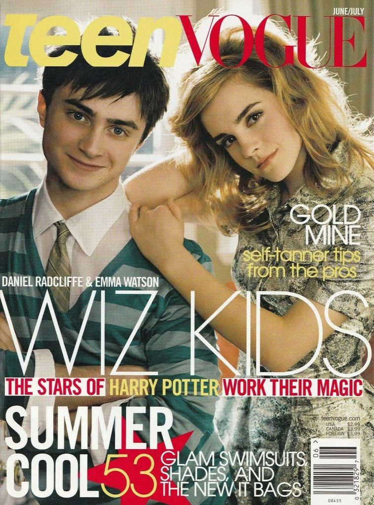 Teen Vogue June July 2007 Daniel Radcliffe Emma Watson 060719DBE2