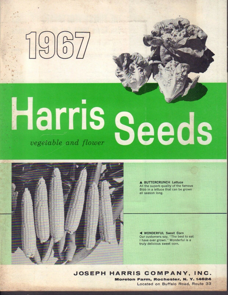 1967 Harris Seeds Catalog 080817nonDBE
