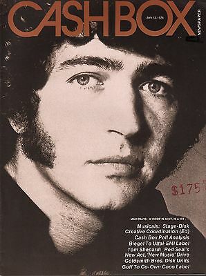 Cash Box July 13 1974 Mac Davis EX 120215DBE