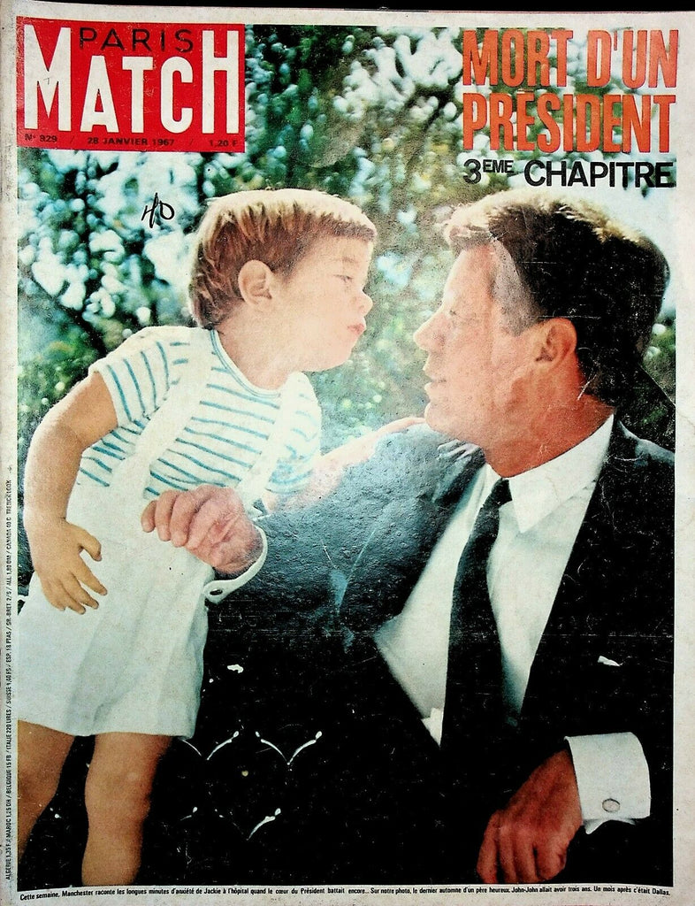 Paris Match Magazine January 28 1967 John F Kennedy JFK Jr 030421ame2