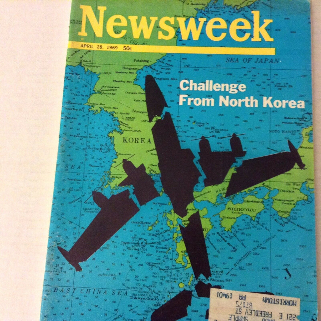 Newsweek Magazine Challenge From North Korea April 28, 1969 070517nonrh