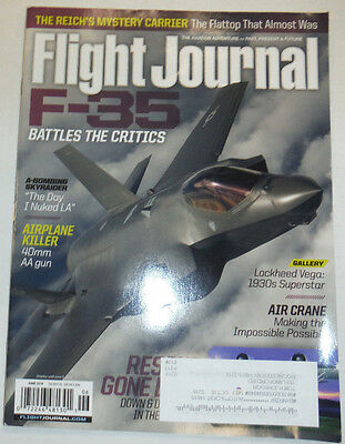Flight Journal Magazine F-35 Battles The Critics Skyraider June 2014 010615R2