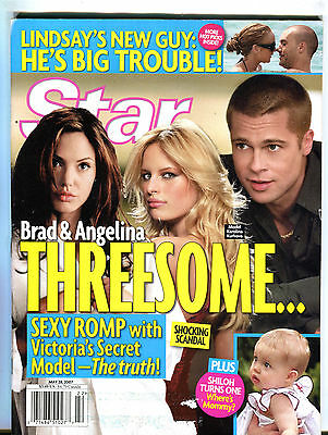 Star Magazine May 28 2007 Brad Pitt Angelina Jolie EX 051016jhe