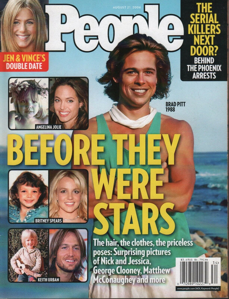 People August 21 2006 Brad Pitt Angelina Jolie Britney Spears 070918DBE