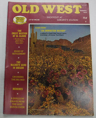 Old West Magazine Great Bastion Of El Alamo Summer 1977 EXC NO ML 071615R2