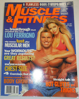 Muscle & Fitness Magazine Lou Ferrigno Dorian Yates February 1994 120214R2