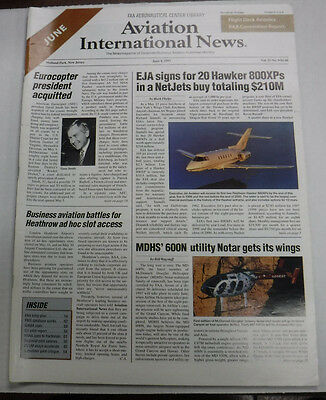 Aviation International News Magazine EJA & Dave Smith June 1997 FAL 072115R