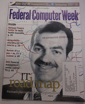 Federal Computer Week Magazine Forman's Plan To Transform July 2001 071515R