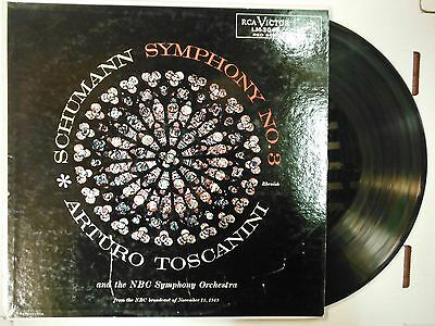 33 RPM Vinyl Schumann Symphony No. 3 RCA Victor LM-2048 010615KME