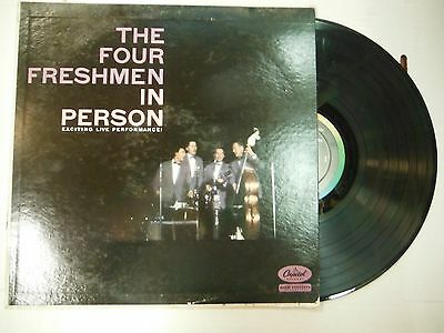33 RPM Vinyl Four Freshmen In Person Capitol T-1008 112614KME