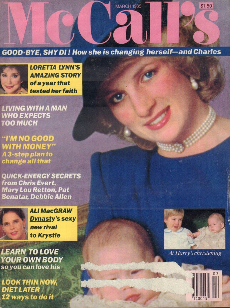 McCall's Magazine March 1985 Princess Diana 090717nonjhe