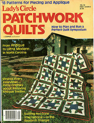 Lady's Circle Magazine Patchwork Quilts Antique To Ultra Modern EX 081516jhe