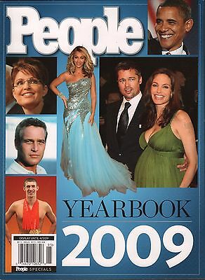 People Magazine Special Year book 2009 Barack Obama , Brad Pitt EX 010616DBE2