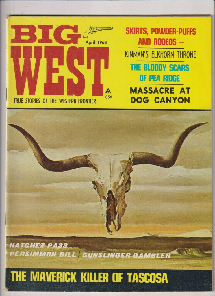 Big West Mag Massacre At Dog Canyon April 1968 033120nonrh