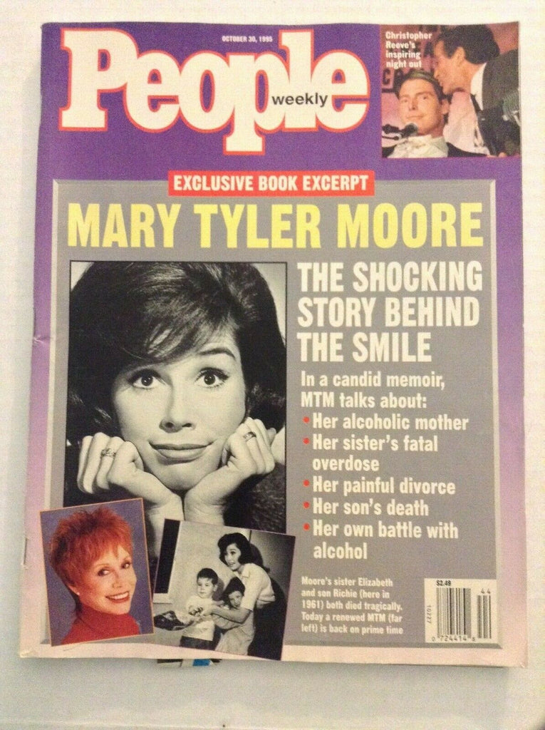 People Weekly Behind Mary Tyler Moore Chris Reeves October 30, 1995 072119nonrh