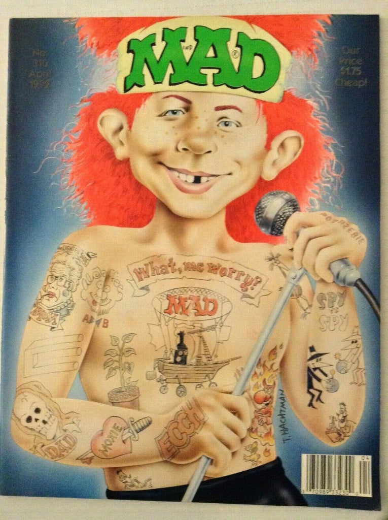 Mad Magazine What, Me Worry? April 1992 No.310 022719nonrh
