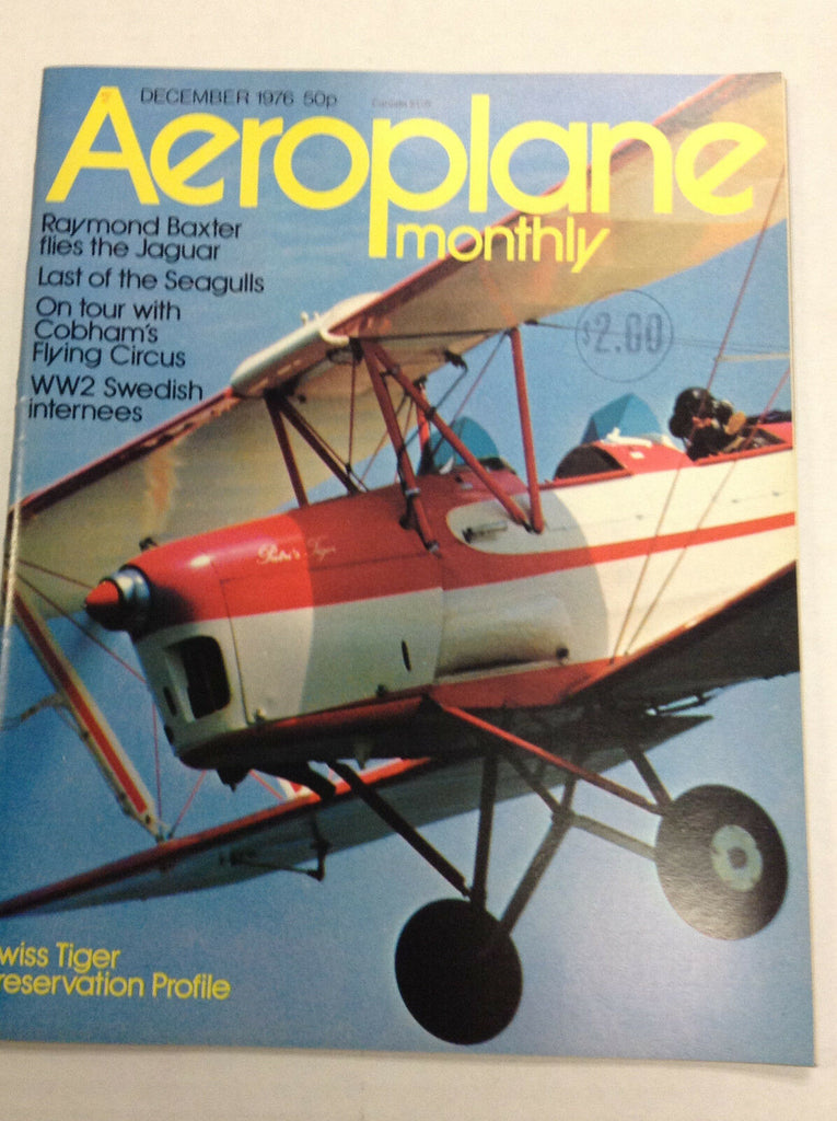 Aeroplane Monthly Aviation Magazine Raymond Baxter December 1976 121416R
