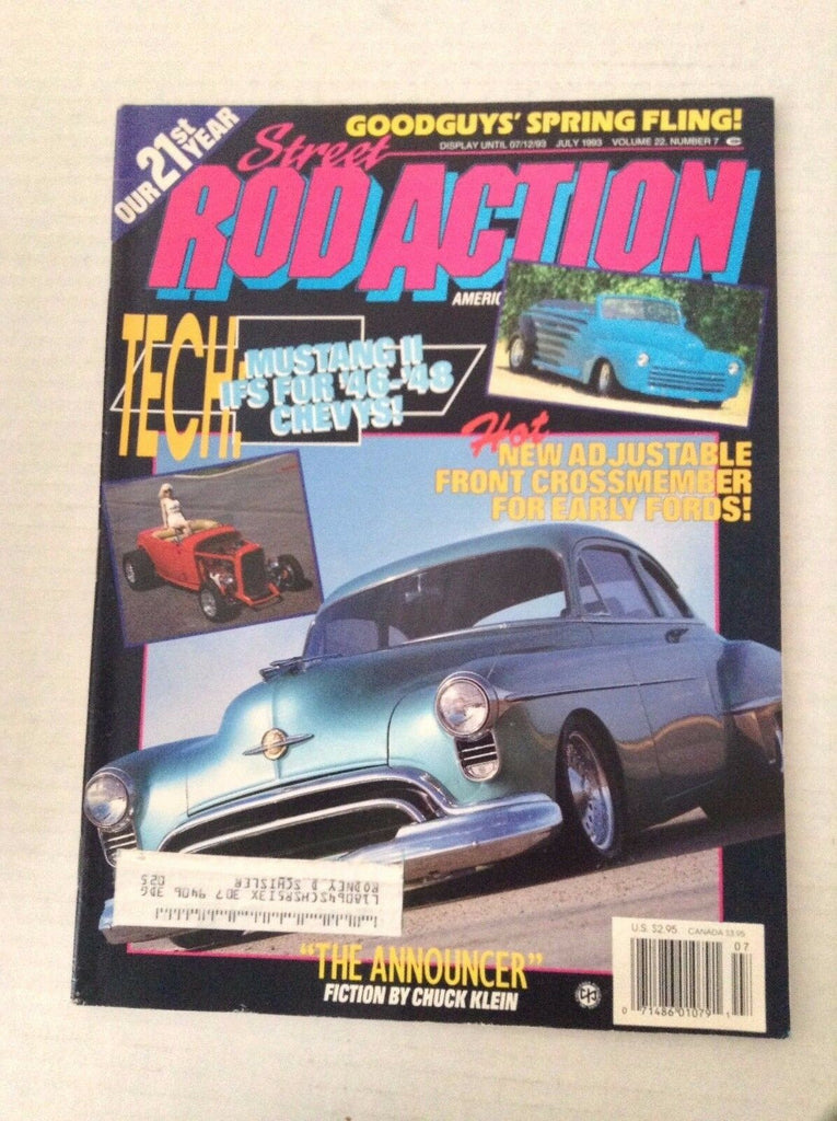 Rod Action Magazine Mustang II IFS For '46-'48 Chevys July 1993 031517NONRH