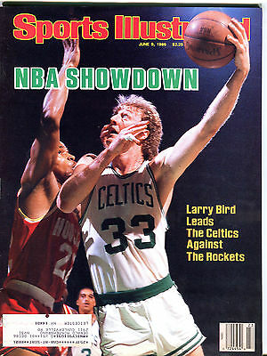 Sports Illustrated Magazine June 9 1986 Larry Bird EX 041216jhe