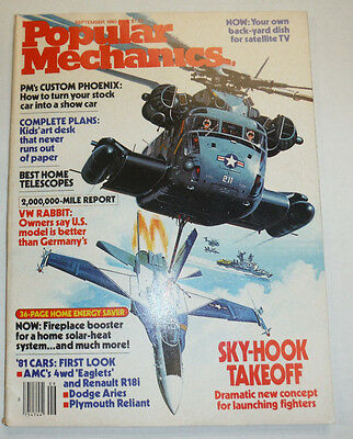 Popular Mechanics Magazine Sky-Hook & Custom Phoenix September 1980 011215R