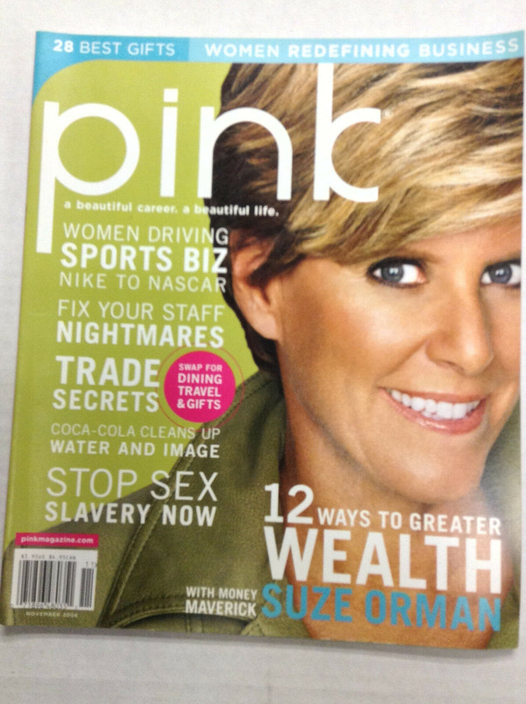 Pink Magazine Suze Orman 12 Ways To Greater Wealth November 2006 020817RH