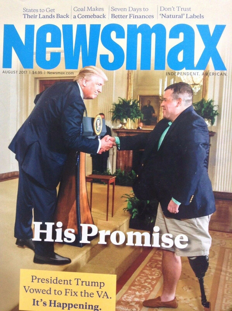 Newsmax Magazine Donald Trump August 2017 100717nonrh