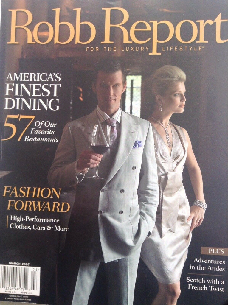 Robb Report Magazine Finest Dining March 2007 091717nonrh2