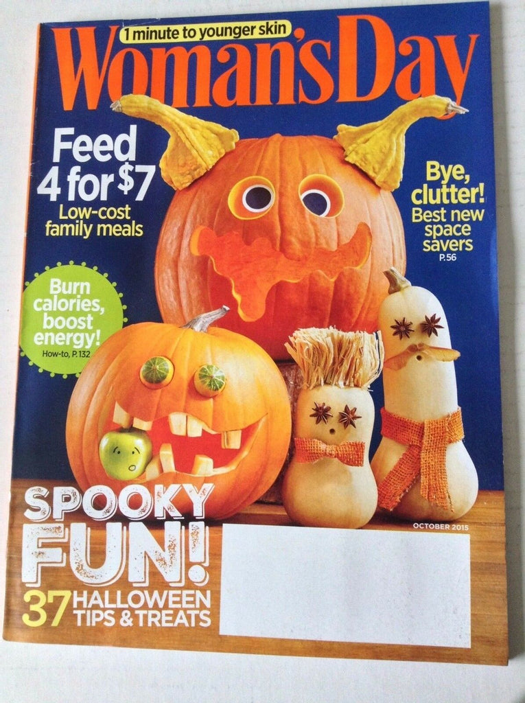 Woman's Day Magazine 1 Minute To Younger Skin October 2015 050817nonrh