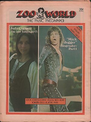 Zoo World Magazine No.46 November 22 1973 Judy Collins,Mick Jagger EX 120215DBE2