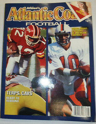 Atlantic Coast Football Magazine Terps &Cavs 1987 011315R2