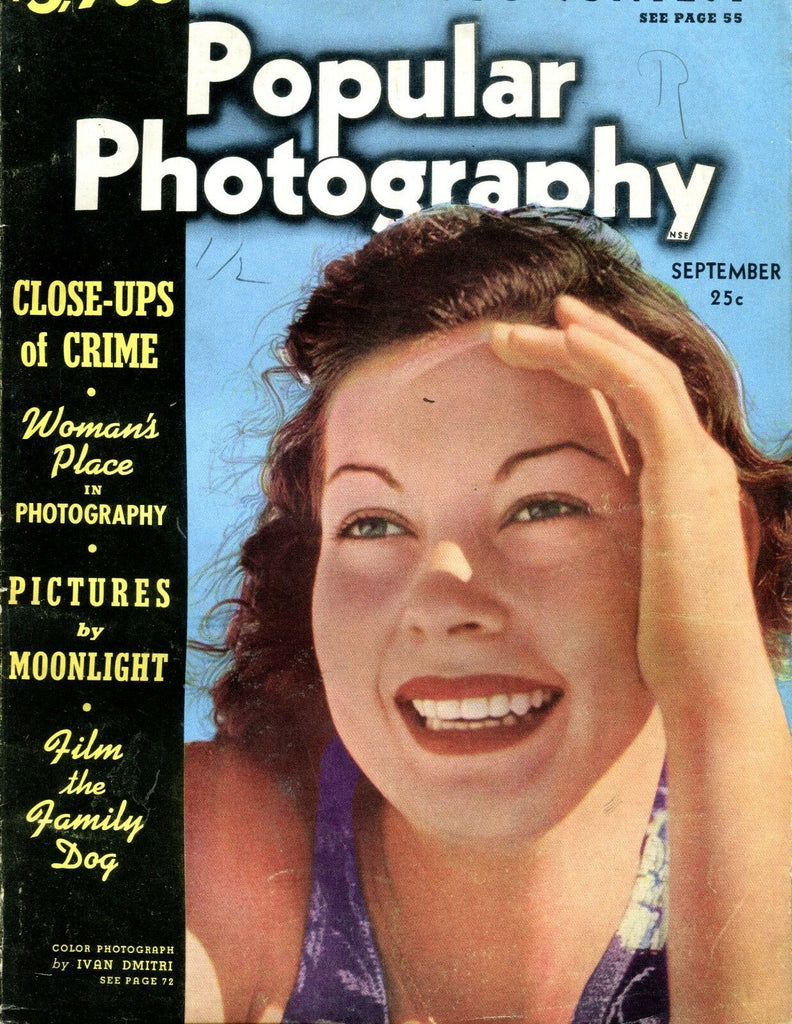 Popular Photography Magazine September 1939 Ivan Dmitri VG No ML 121116jhe