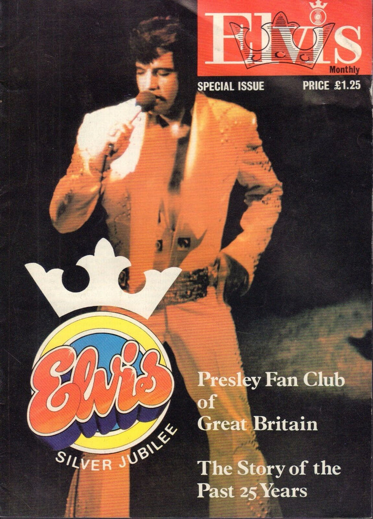 Elvis Monthly Special Issue 1982 Silver Jubilee, British Fan Club 052517nonDBE